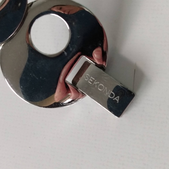 SOLD Ladies Silver Tone Seksy Sekonda Black Face Crystal  Dial Watch - Picture 2 of 14